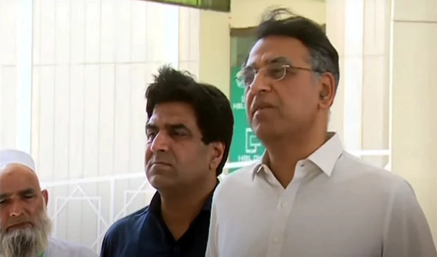 Asad Umar demands protection for PTI long march