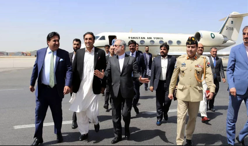 FM Bilawal Bhutto Zardari reaches Iran on a two-day visit