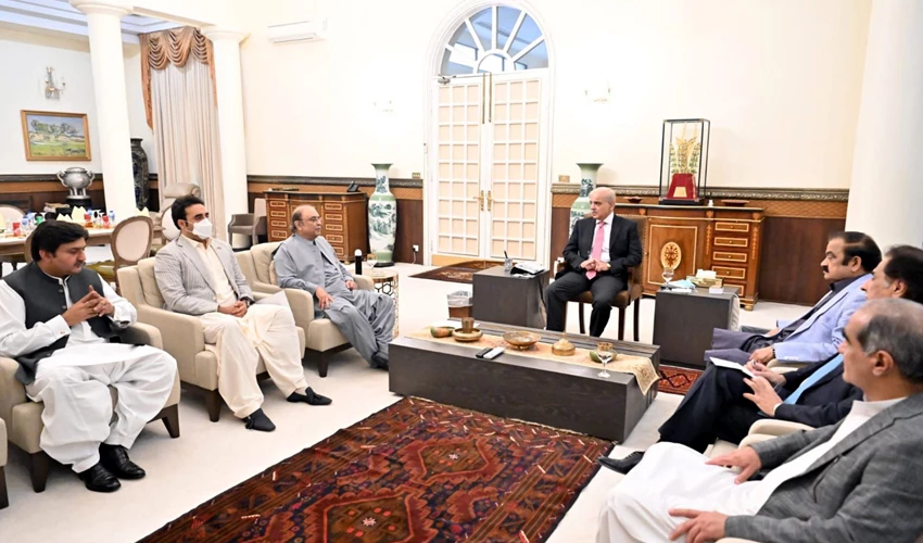 PM Shehbaz Sharif, Asif Zardari & Bilawal Bhutto discuss current political situation