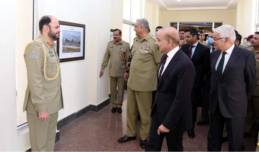 PM Shehbaz Sharif visits Command Staff College Quetta