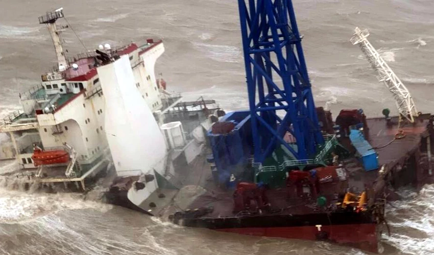 12 bodies found after South China Sea typhoon shipwreck