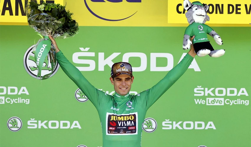 Cycling: Van Aert wins again as Pogacar consolidates Tour lead