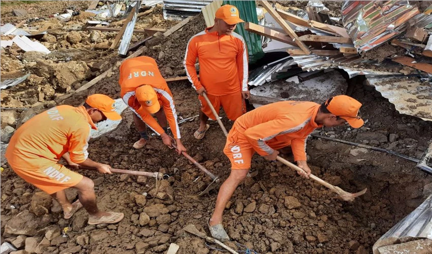 Indian landslide search enters third day with 25 dead