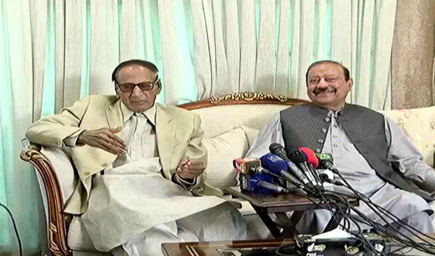 No difference with Ch Pervaiz Elahi, will offer Eid prayers jointly: Ch Shujaat Hussain