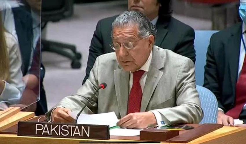 Pakistan urges UN to keep focus on children's plight in IIOJK