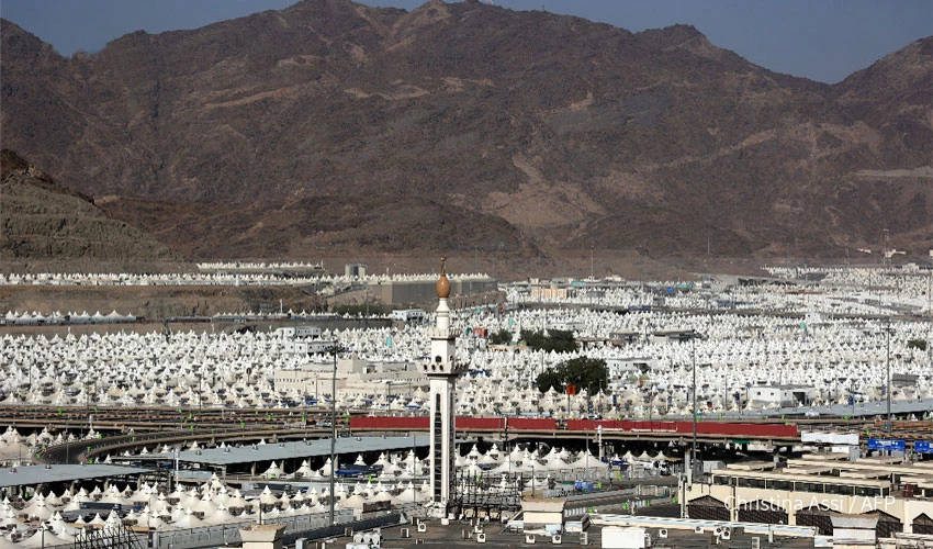 Pilgrims pack Mount Arafat for climax of biggest Covid-era Hajj