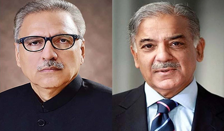 PM Shehbaz Sharif calls President Dr Arif Alvi, extends Eid greetings