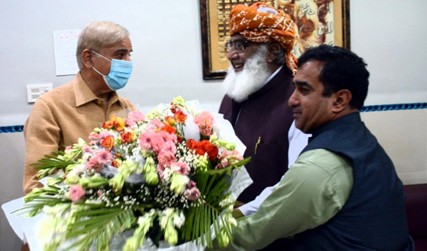 PM Shehbaz Sharif inquires after health of Maulana Fazlur Rehman