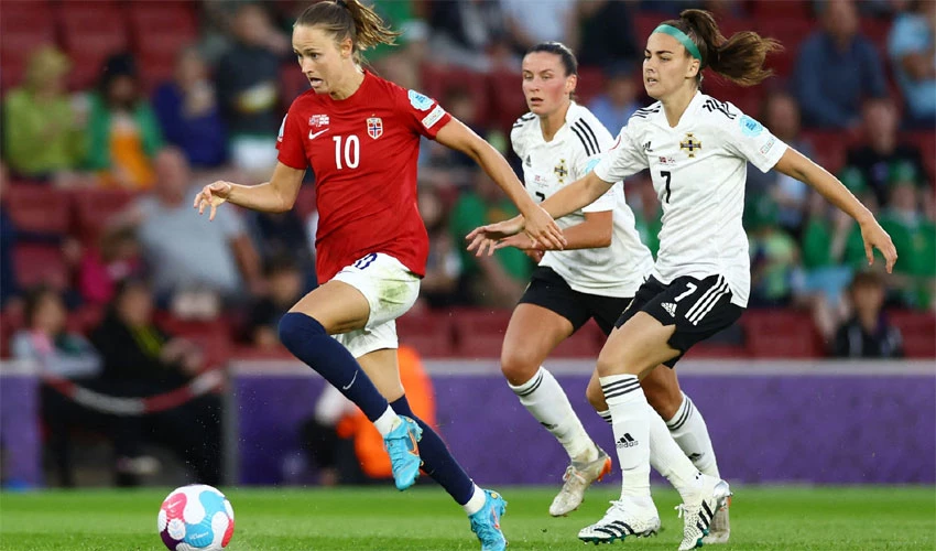 Soccer: Norway ease past Northern Ireland at Women's Euros