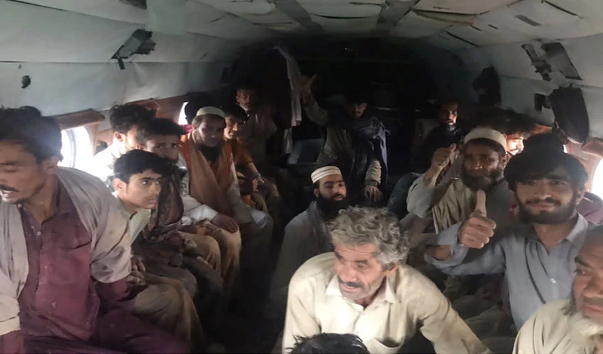110 people trapped from Khawazakhela to Kanju cantt Swat rescued: ISPR