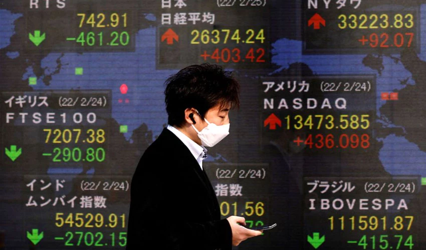 Asian stocks mixed and European futures flat on rate hike worries
