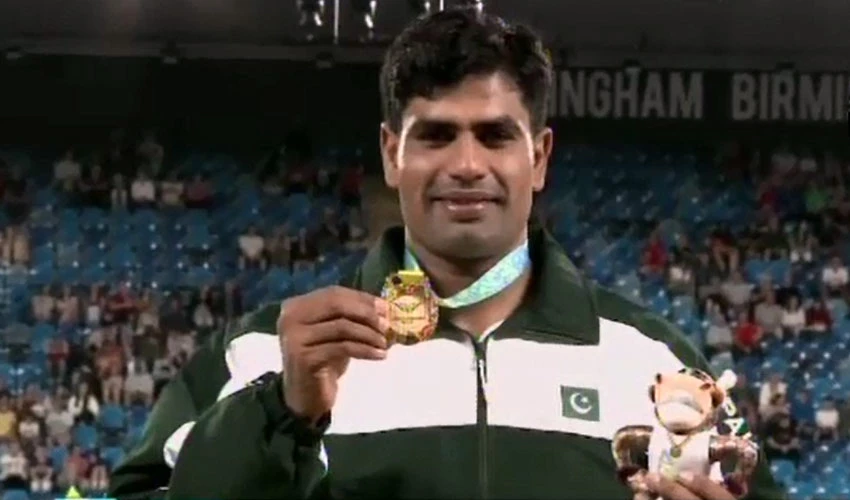 Big news from CWG: Arshad Nadeem wins gold medal in javelin throw