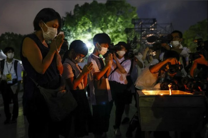 Hiroshima prays for peace, fears new arms race on 77th atomic bombing anniversary