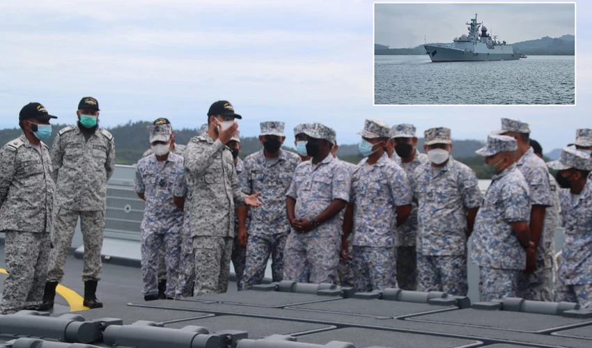 Pakistan Navy ship Taimur visits Malaysia, participates in bilateral Naval drill