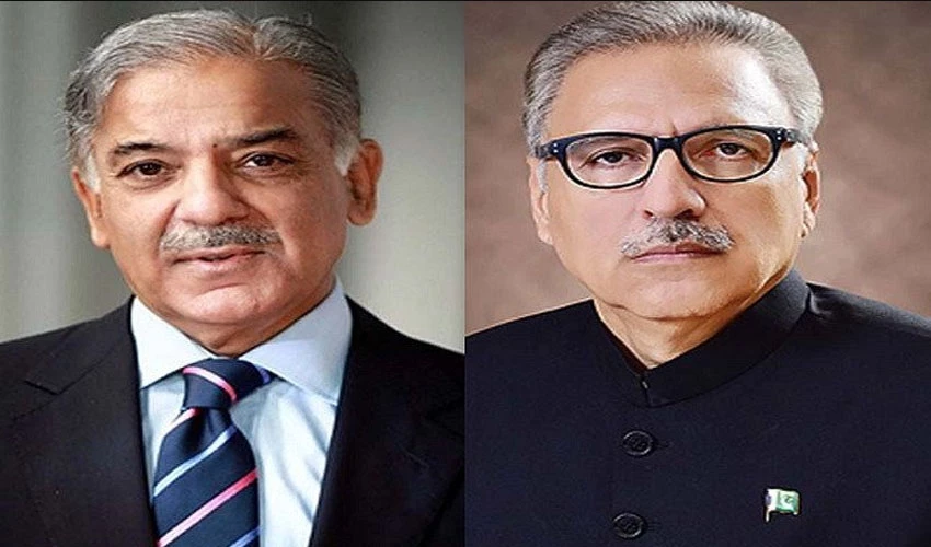 President Arif Alvi and PM Shehbaz Sharif condemned India's illegal action on IIOJK