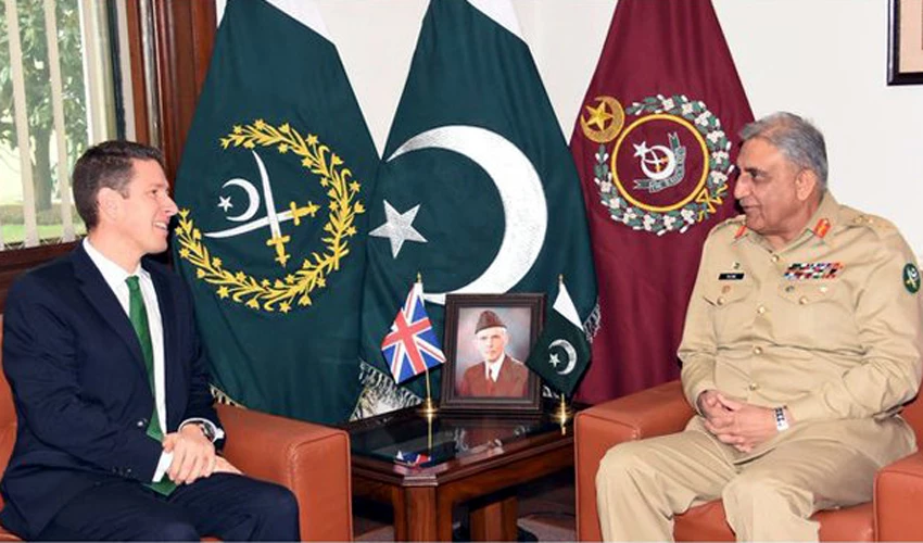 British envoy meets COAS Qamar Bajwa, offers UK’s support to flood victims