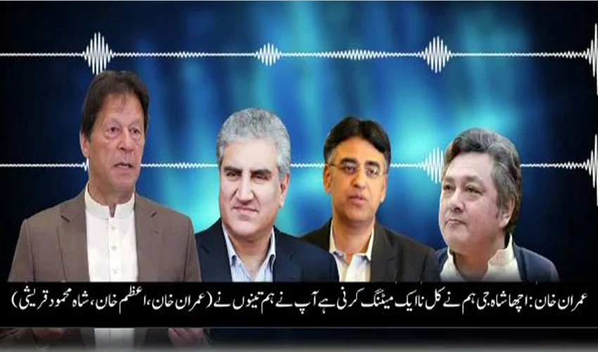 Cypher audio part II reveals conversation among Imran Khan, Asad, Qureshi and Azam Khan