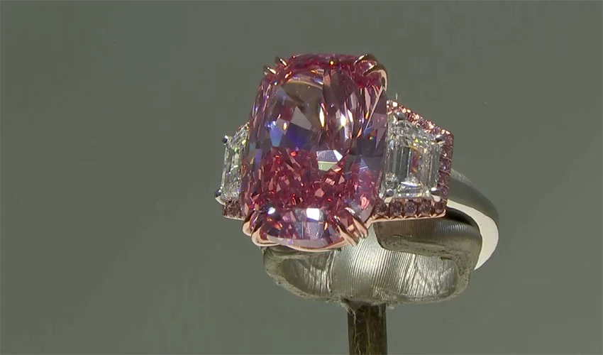 Dazzling pink diamond could fetch more than $21 million at auction