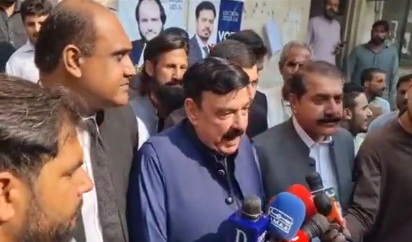 Elections were postponed even where there was no flood, says Sheikh Rashid
