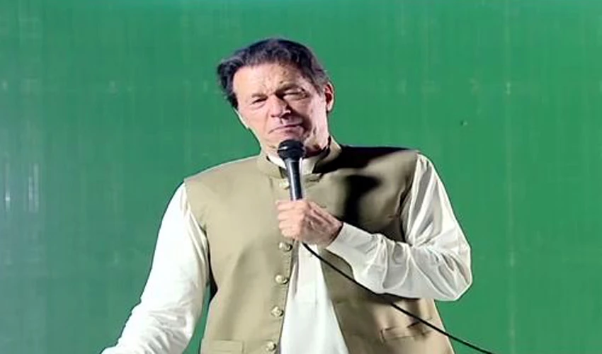 Imran Khan says he wants to secure freedom for chained nation