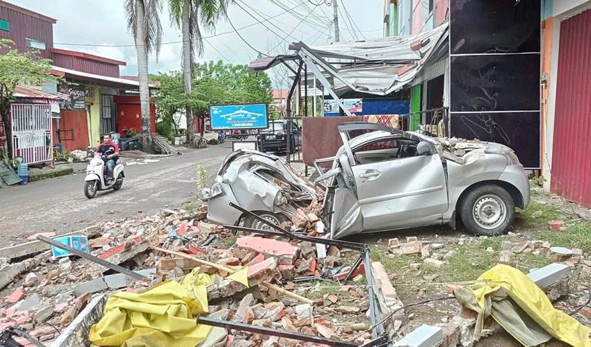Magnitude 6.2 earthquake strikes Papua, Indonesia, no tsunami warning