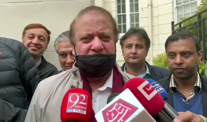 Nawaz Sharif asks lawyers to approach court for his early return to homeland