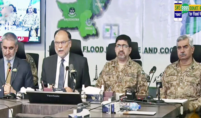 Pakistan faces biggest loss due to climatic changes in recent history: Ahsan Iqbal
