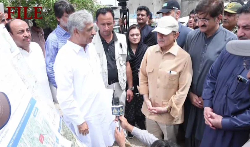 PM Shehbaz Shaif leaves for Qambar Shahdadkot from Lahore to review rescue, relief activities