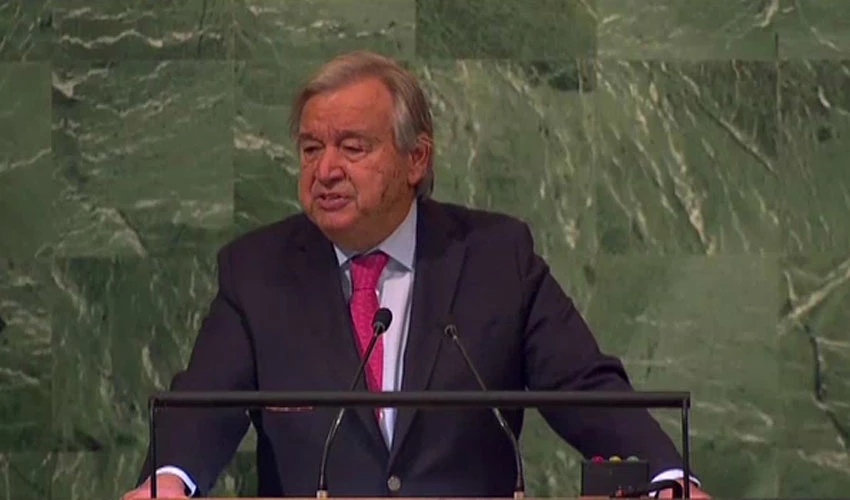 Present-day world facing multiple crises including climate change, says Antonio Guterres