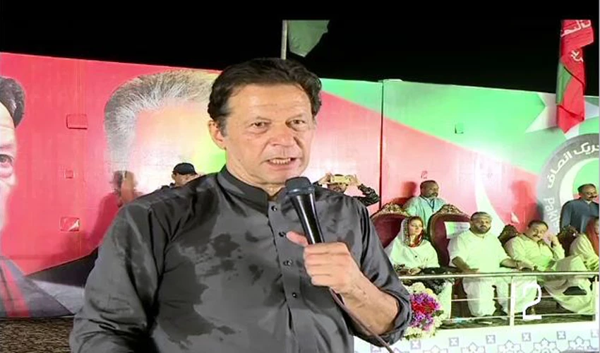 PTI lawmakers are being told to leave party, says Imran Khan