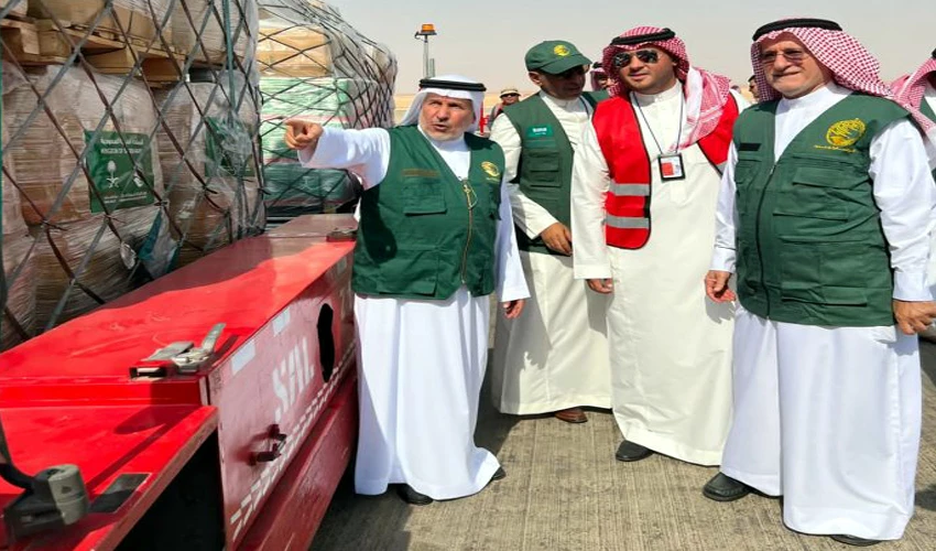Saudi Arabia sends 180 tons of aid to Pakistan’s flood victims