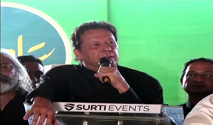 I am going to give a call against imported govt soon: Imran Khan
