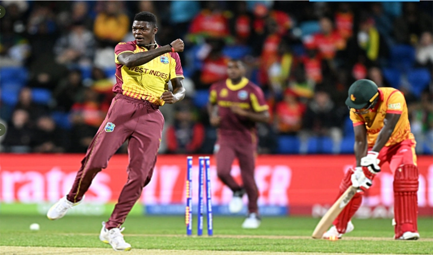 T20 World Cup: Joseph helps West Indies topple Zimbabwe by 31 runs