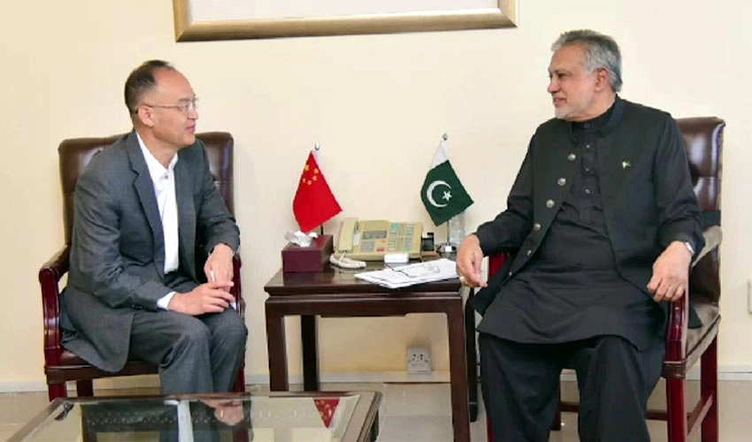 Ishaq Dar, Chinese ambassador discuss PM's proposed visit to China