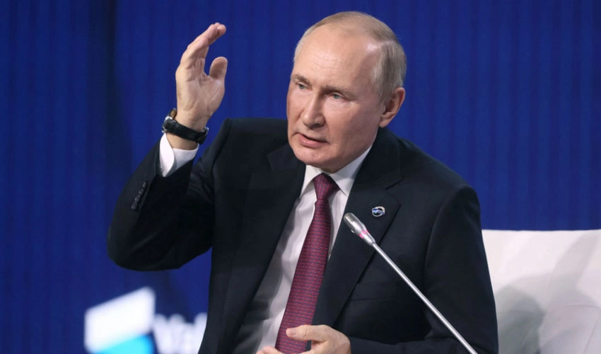 Putin jabs at West over Ukraine war, says operation going to plan