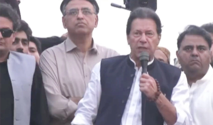 Shehbaz Sharif is it in your power to send you a message?, says Imran Khan