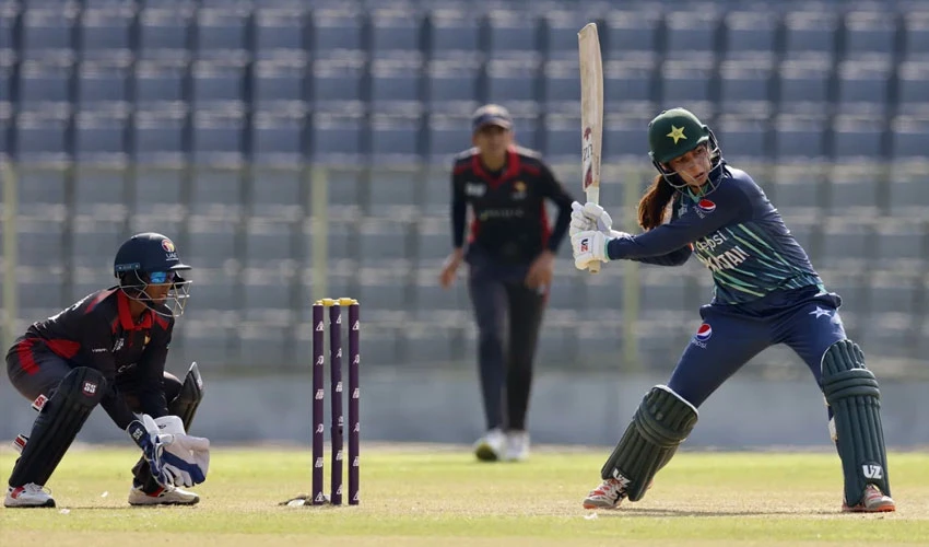 Aliya Riaz's unbeaten half-century secures semi-final spot for Pakistan