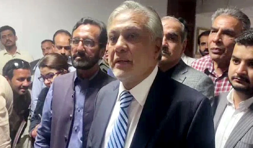 Finance Minister Ishaq Dar leaves for America to hold talks with IMF, WB