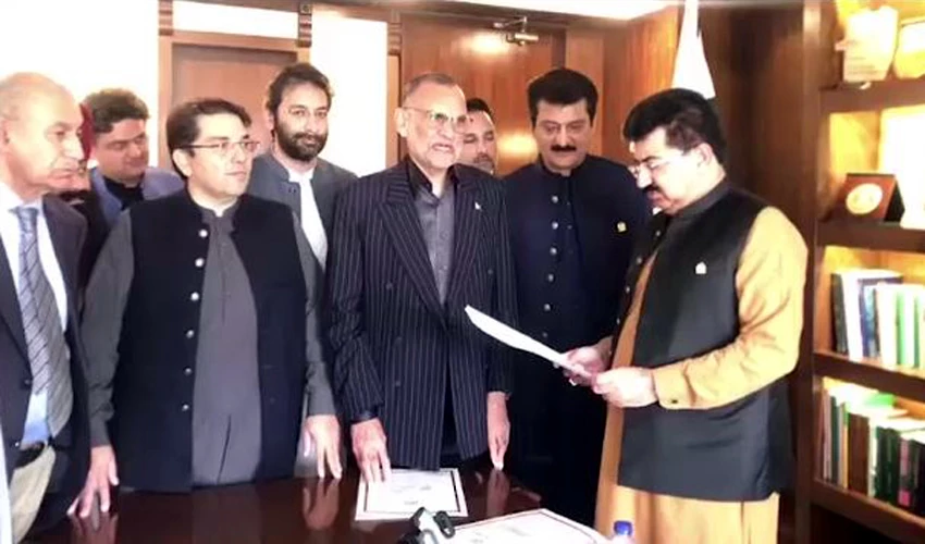 PTI submits reference against Yousaf Raza Gillani to Senate chairman