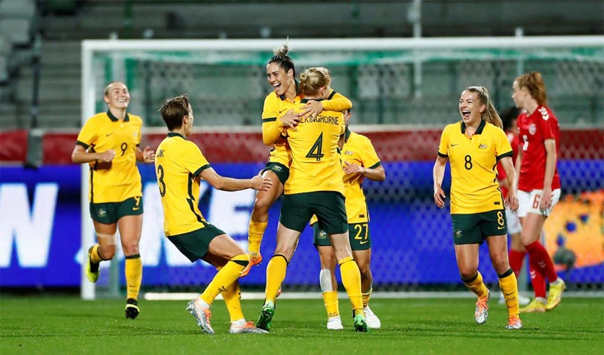 Soccer: Australia's women end European drought in World Cup boost