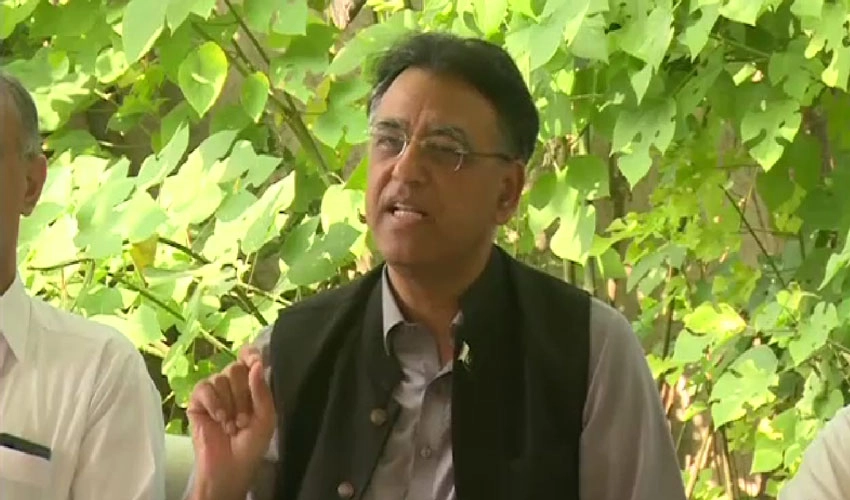 No one can make decisions about Pakistan sitting in London or US, says Asad Umar
