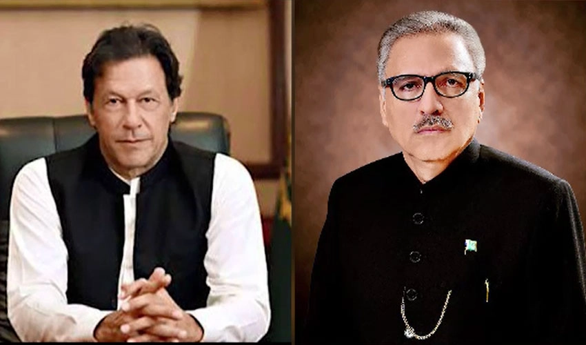Imran Khan advises President Alvi to approve summary if it is as per law and constitution