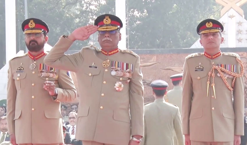 General Sahir Shamshad Mirza assumes charge as CJCSC