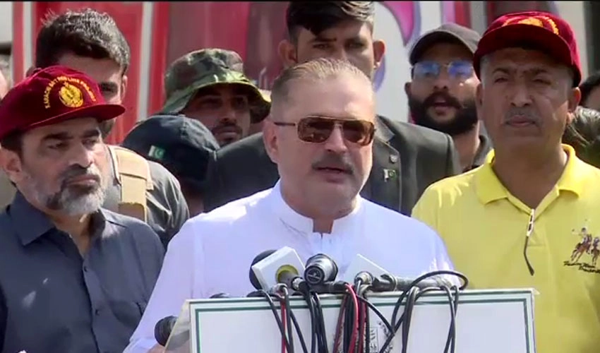 Imran Khan came to take the election date and left after announcing resignations, says Sharjeel Memon