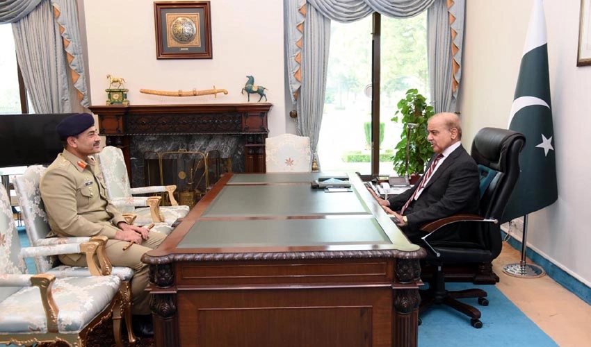 PM Shehbaz Sharif, COAS Asim Muneer discuss Pak Army's professional matters