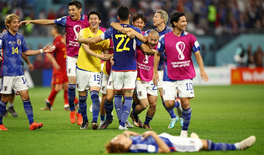 Tears of joy in Japan after nail-biting win over Spain