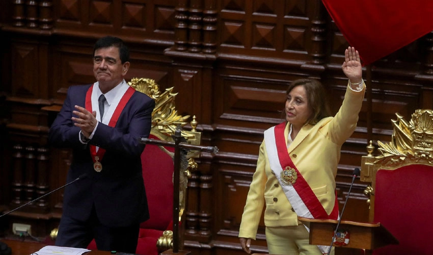 New Peru president sworn in, predecessor Castillo arrested