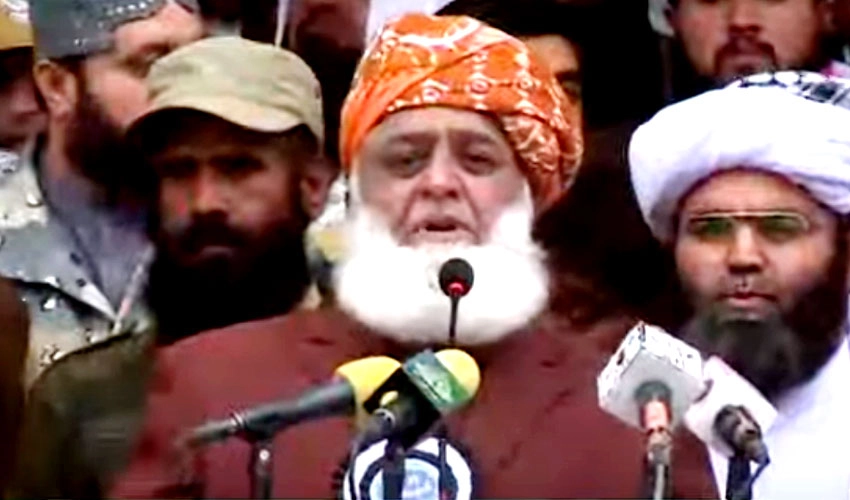 PTI tried to divide defence institution, says Maulana Fazalur Rehman