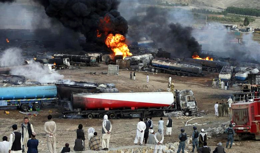 Death toll from Afghan oil tanker fire rises to 31