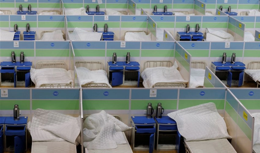 China races to install hospital beds as COVID surge sparks concern abroad